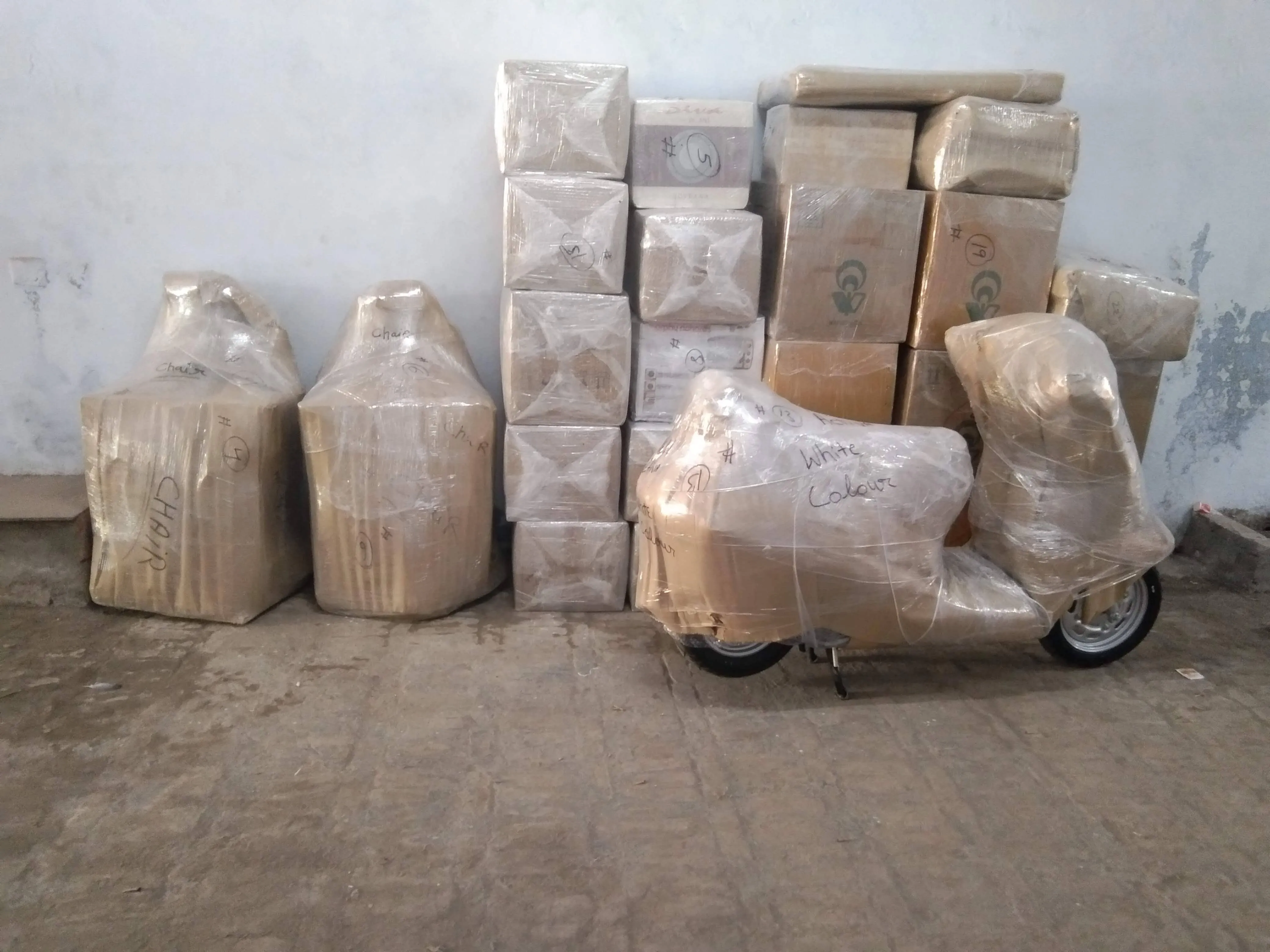 Corrugated sheet packaging